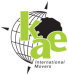 KAE International Movers Logo