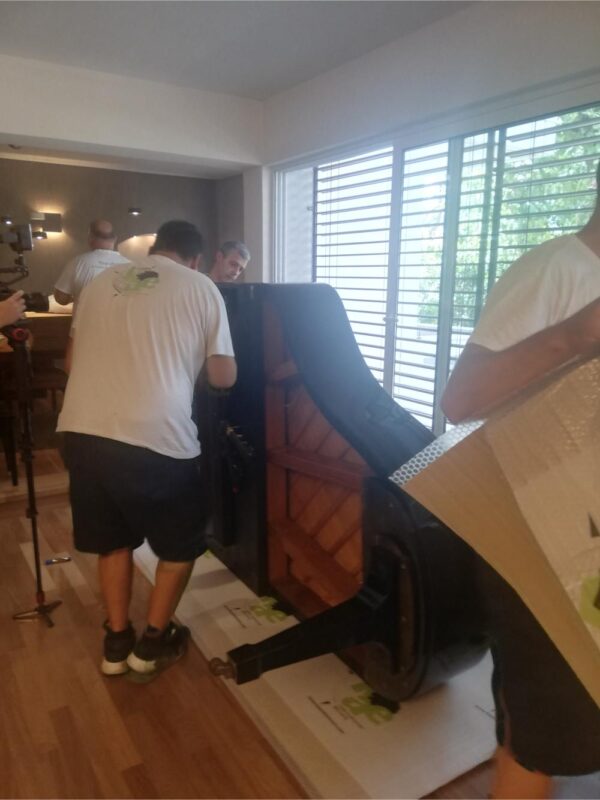 How to safely move a piano