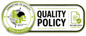 Company Quality Policy ISO 9001